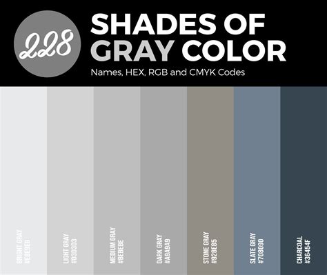 grey metalic box color|bright gray color codes.